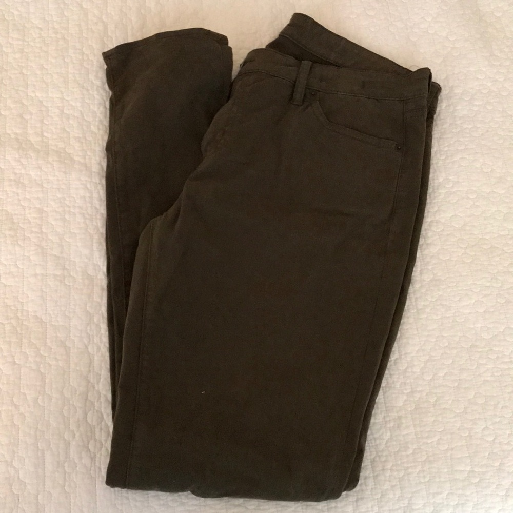 Ralph Lauren Olive skinny jean